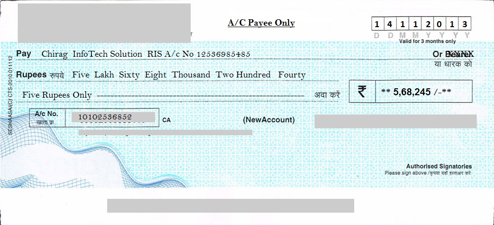 Cheque Printing Software India For Mac